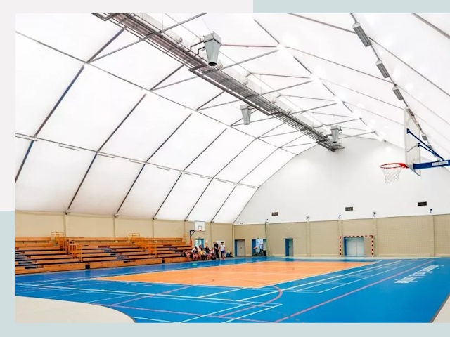 Строительство спортивных залов в Угличе