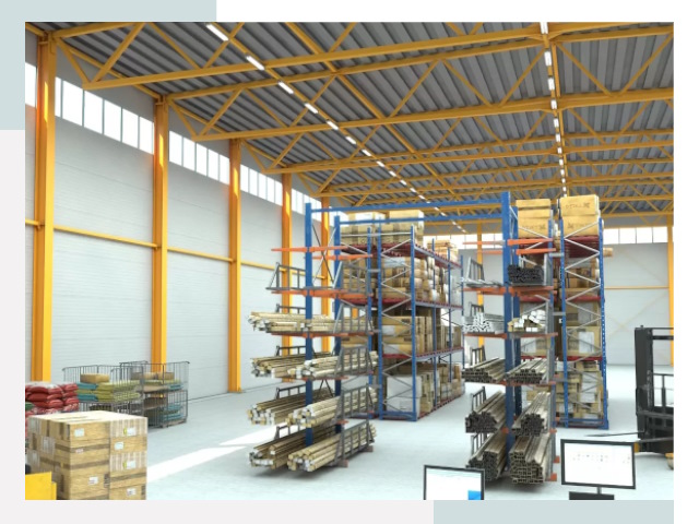 Типовые ангары в Угличе