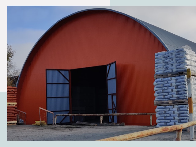 Полукруглые ангары по цене от 625 руб. в Углич