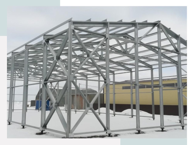 Каркасные ангары в Угличе