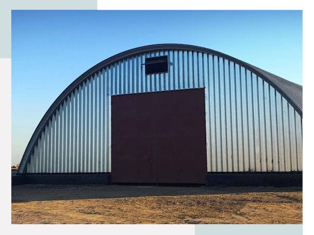 Арочные ангары в Угличе