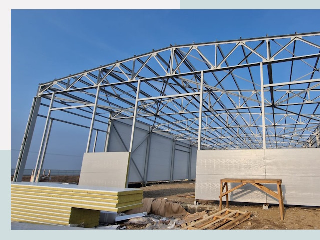 Утепленные ангары в Углич от 625 руб. за м²