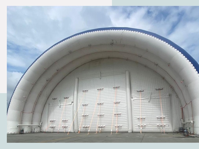 Пневмокаркасные ангары от СтальСтрой-Глч по цене от 625 руб.