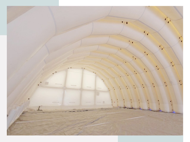 Пневмокаркасные ангары в Угличе