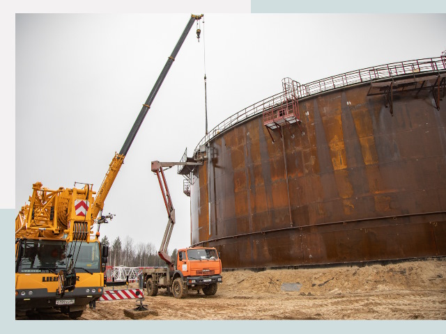 Монтаж резервуаров в Угличе от 625 руб. за м³