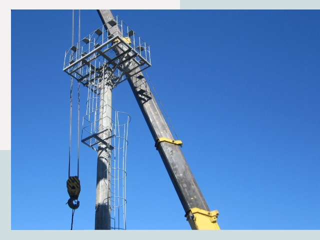 Монтаж осветительных мачт в Углич от 625 руб.