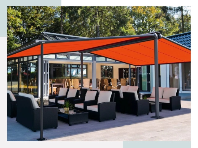 Навесы для кафе и ресторанов в Угличе