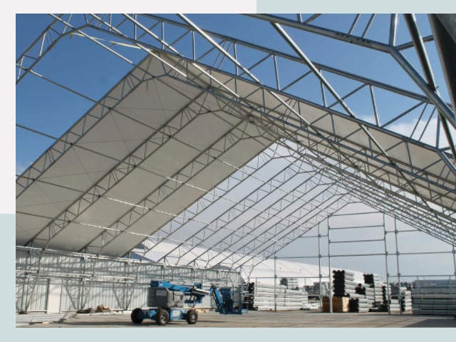 Каркасно-тентовые сооружения от СтальСтрой-Глч по цене 625 руб.
