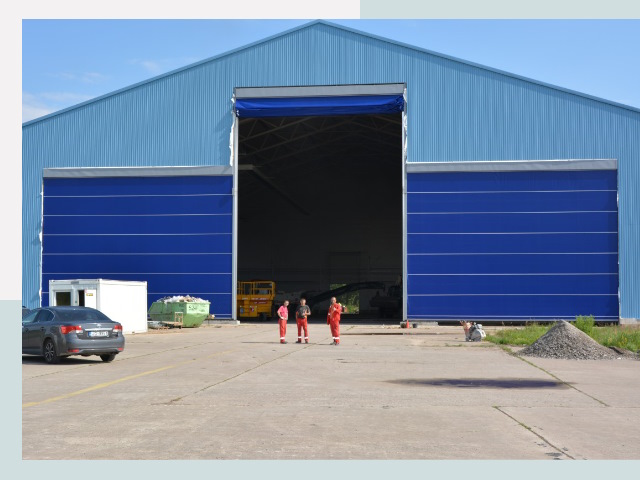 Ангарные ворота в Углич от СтальСтрой-Глч по цене 625 руб.