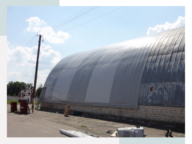 Ремонт ангаров в Угличе