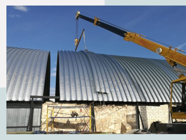 Реконструкция ангаров в Угличе от 625 руб.