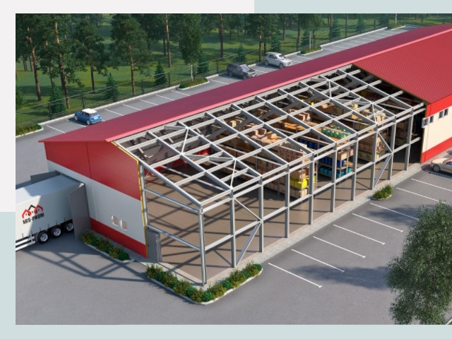 Проектирование ангаров в Угличе от 625 руб.