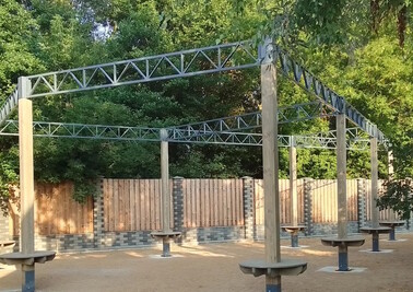 Терраса из металлоконструкций под ключ, проектирование, изготовление и монтаж от СтальСтрой-Глч